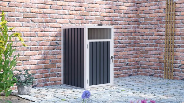 G21 PP-G21-1PANT 63900854 - Prístrešok na popolnice G21 73x121x82 cm, antracitový plechový
