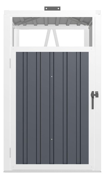 G21 PP-G21-1PANT 63900854 - Prístrešok na popolnice G21 73x121x82 cm, antracitový plechový
