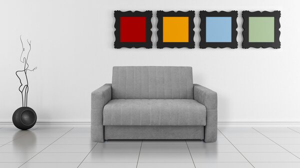 Rozkladacia pohovka DOMO 2 Tmavosivá