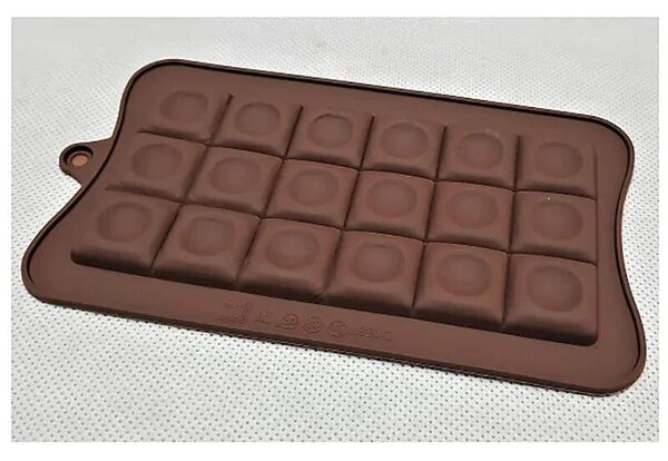 Silikónová forma na čokoládové pralinky, ľadové kocky