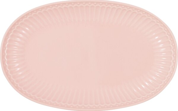 Oválny tanier Alice Pale Pink