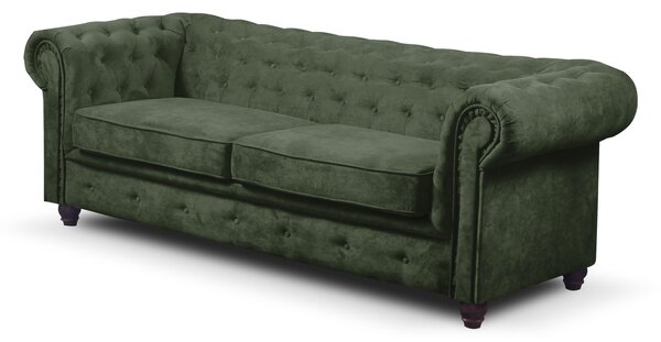 Pohovka Infinity Chesterfield II Svetlosivá