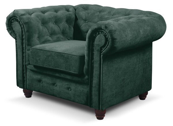 Kreslo Infinity Chesterfield Zelená