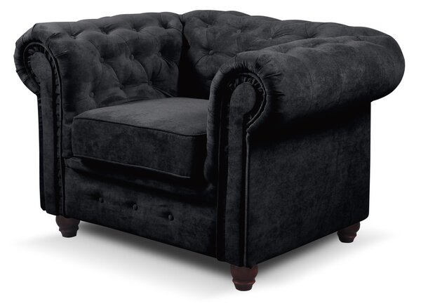 Kreslo Infinity Chesterfield Modrá