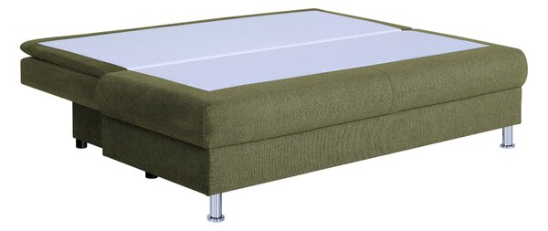 ROZKLADACIA POHOVKA, textil, kompozitné drevo, olivovozelená P & B - Sedačky, Online Only