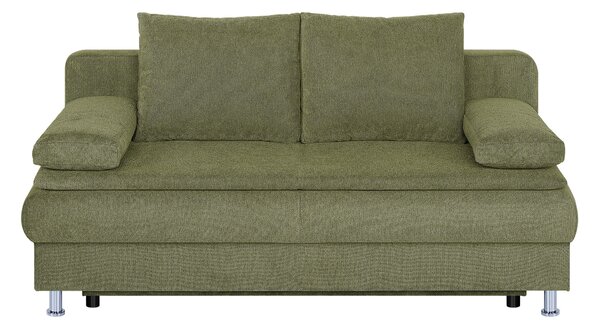 ROZKLADACIA POHOVKA, textil, kompozitné drevo, olivovozelená P & B - Sedačky, Online Only