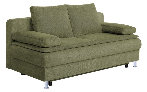 ROZKLADACIA POHOVKA, textil, kompozitné drevo, olivovozelená P & B - Sedačky, Online Only