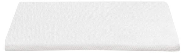 Vrchný matrac biela latex pena polyesterový poťah 180 x 200 cm topper podložka na posteľ spálňa