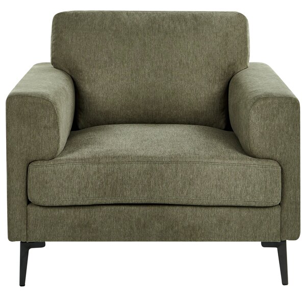 Sedacia súprava zelené látkové čalúnenie železné nohy dvoj a trojmiestna pohovka 2 kreslá minimalistický štýl mid century modern