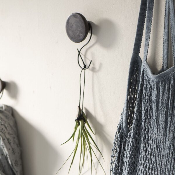 Kovový háčik S-hook Dark Grey 10 cm