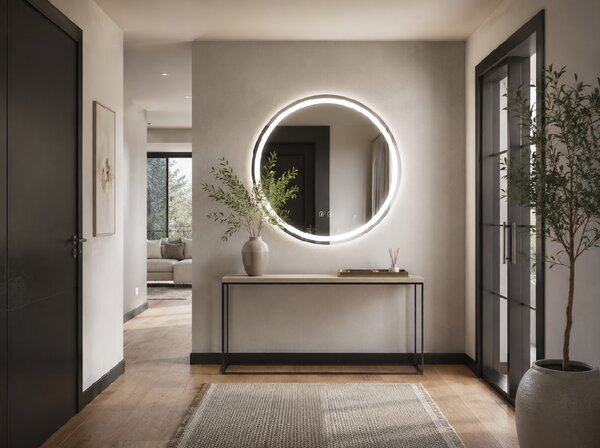 LED zrkadlo okrúhle 60 cm