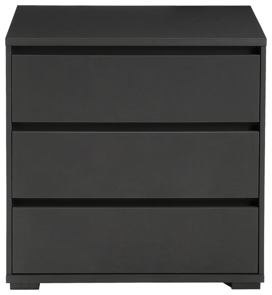KOMODA, antracitová, 80/79/48 cm Carryhome - Komody, Online Only