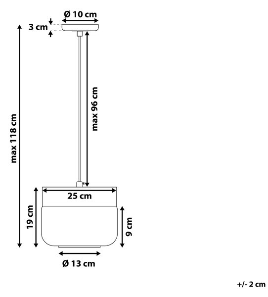 Závesná lampa čierna priehľadná sklenené tienidlo geometrický okrúhly tvar na strop moderný priemyselný štýl obývačka jedáleň
