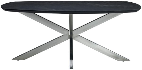 JEDÁLENSKÝ STÔL, mangové drevo, čierna, 180/100/76 cm P & B - Online Only jedálne, Online Only