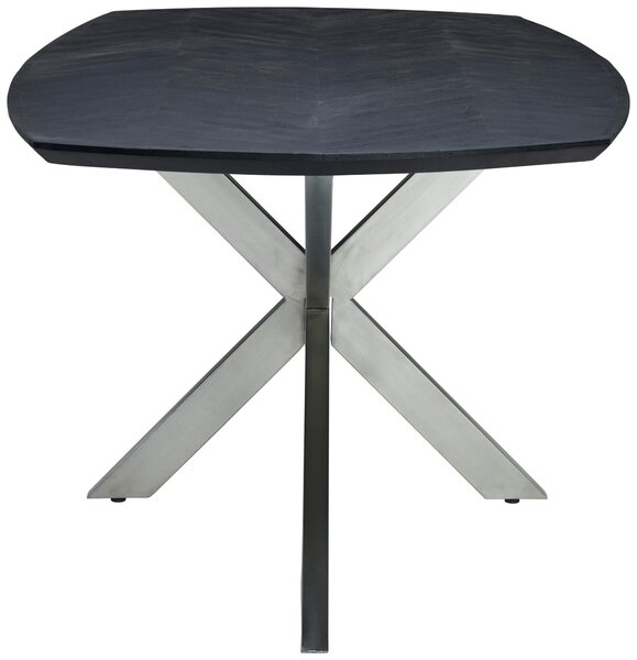 JEDÁLENSKÝ STÔL, mangové drevo, čierna, 180/100/76 cm P & B - Online Only jedálne, Online Only