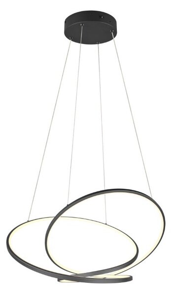 Trio T349119132 LED závesné stropné svietidlo DARVIN | 52W integrovaný LED zdroj | 6700lm | 2300+3000+4000K