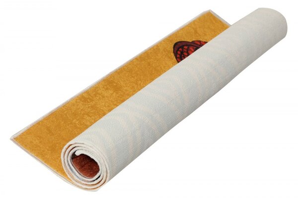 Conceptum Hypnose Koberec Ridge 160x230 cm žltý/oranžový