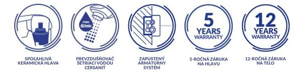 Cersanit Zen, podomietková umývadlová batéria, čierna matná, S951-597