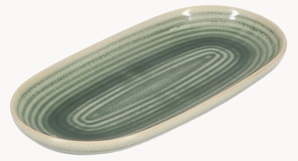 Servírovacie taniere Cameo Green, 4 ks