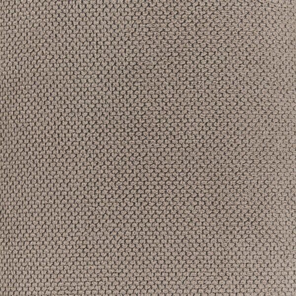 Kreslo sivobéžové polyester látkové čalúnenie čierne kovové nohy zaoblený tvar moderný art deco štýl obývačka spálňa