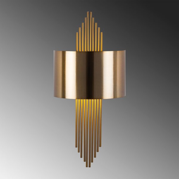 Opviq Nástenná lampa Lady zlatá