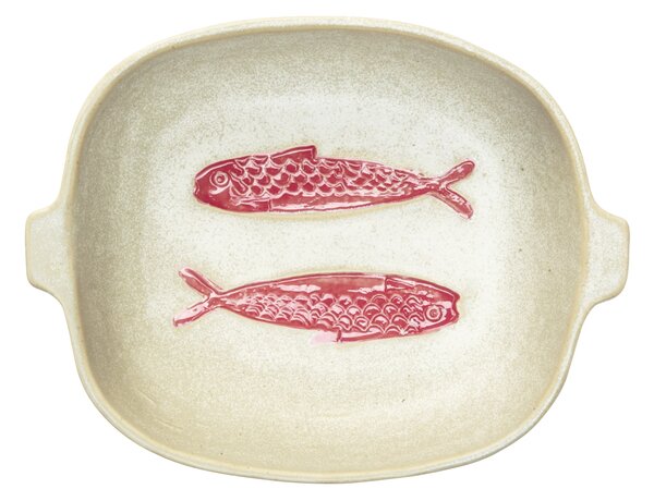 Keramická zapekacia misa Red Fish
