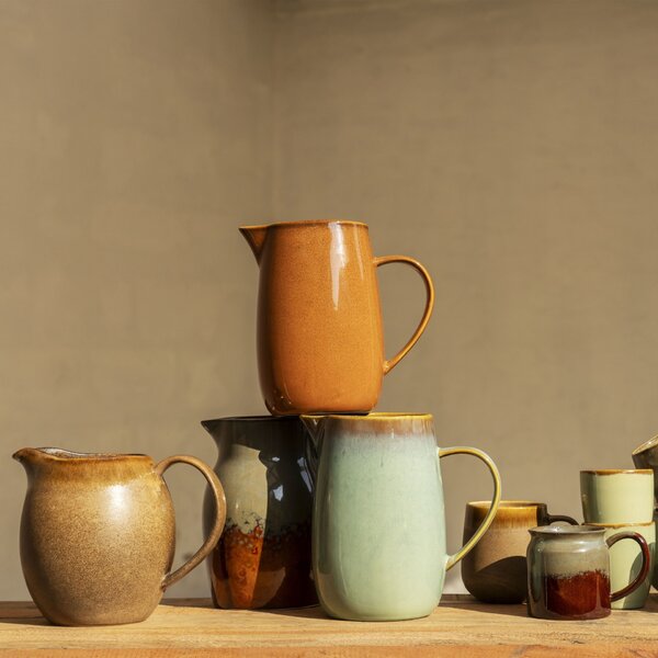 Džbán Green Reactive Glaze