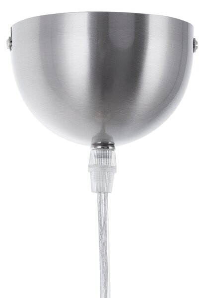 Závesná lampa zlatá kov PVC 160 cm tienidlo s popraskaným efektom moderný glamour štýl osvetlenie obývačka jedáleň