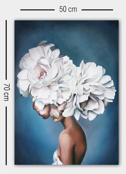Hanah Home Obraz BLOSSOMING WOMAN 50x70 cm