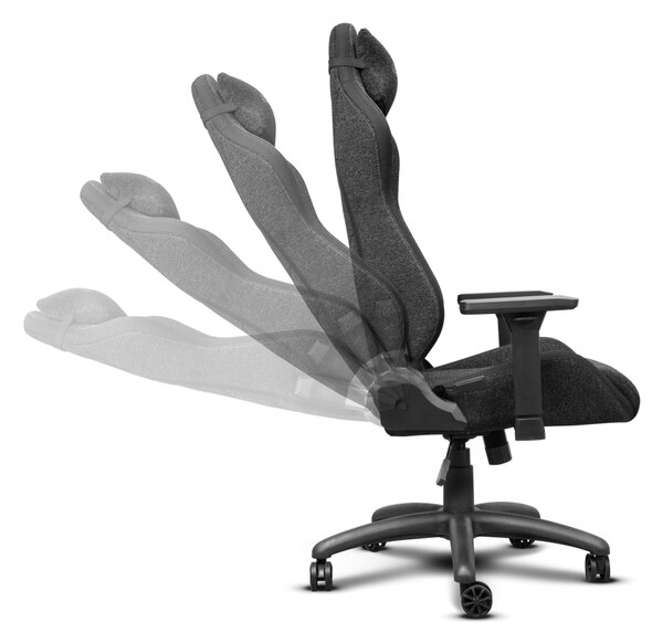 Trust GXT 723 Ruya Comfortable Fabric Gaming Chair Grey 25439 - Herné ergonomické kreslo