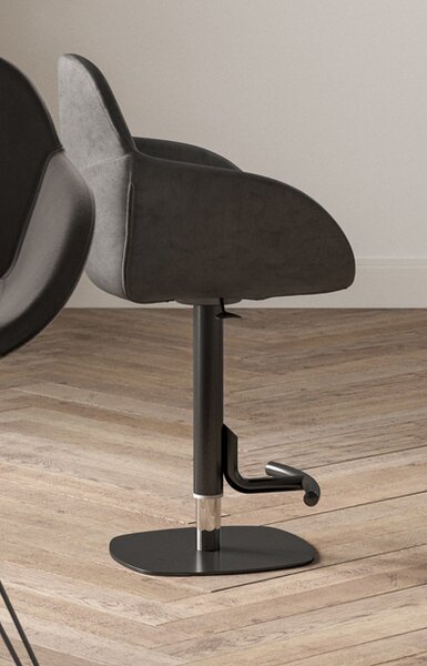 BALDO barová dizajnová stolička výškovo nastaviteľná
