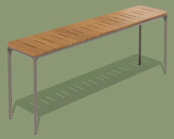 SLIM záhradný konzolový stolík drevo SOVET