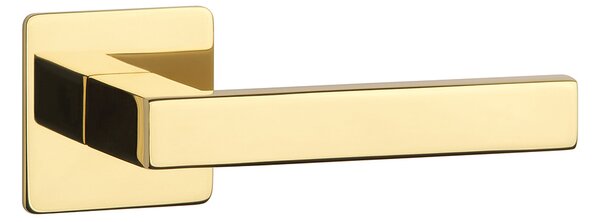 SH - KVADRAT - HR 1760 3SM kľučka/kľučka Zlatá lesklá PVD