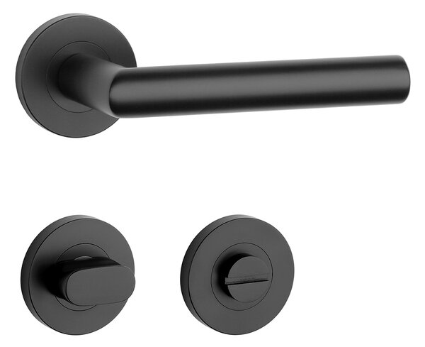 SH - OVAL - R 1740 PRO kľučka/kľučka Čierna matná