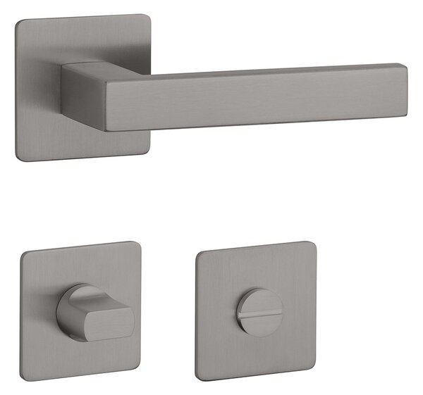 SH - KVADRAT - HR 1760 3SM kľučka/kľučka Grafit matný PVD