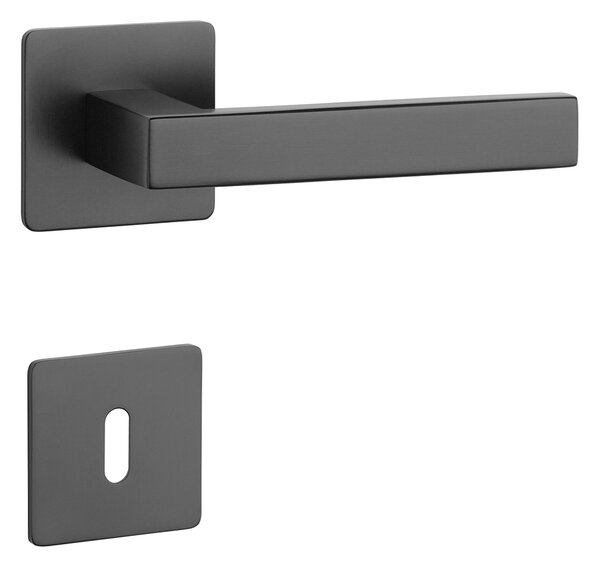 SH - KVADRAT - HR 1760 3SM kľučka/kľučka Čierna matná