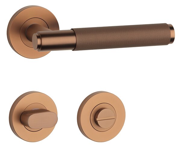 SH - OVAL - R 1741 PRO kľučka/kľučka Meď matná PVD