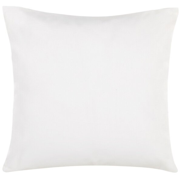 Sada 2 záhradných vankúšov zelená biela polyester 45 x 45 cm štvorcový tvar rastlinný vzor odolnosť voči UV moderný štýl exteriér