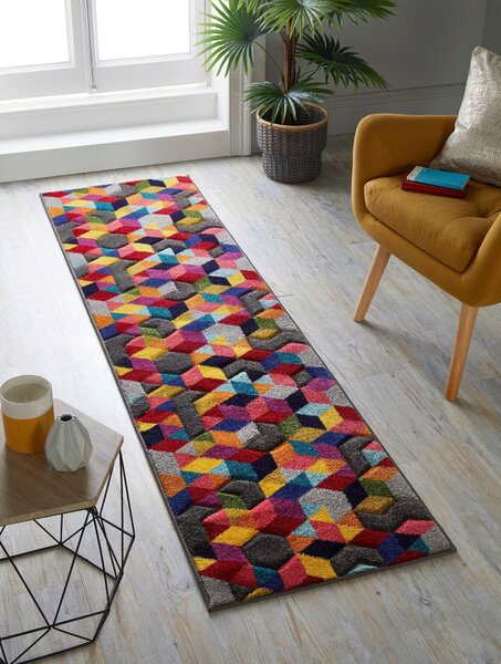 KOBEREC, 230/66 cm viacfarebná Flair Rugs - Online Only bytové doplnky, Online Only