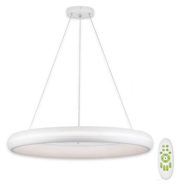 TOP LIGHT Top Light - LED Stmievateľný luster na lanku LED/60W/230V biela + DO TP1711 + záruka 3 roky zadarmo