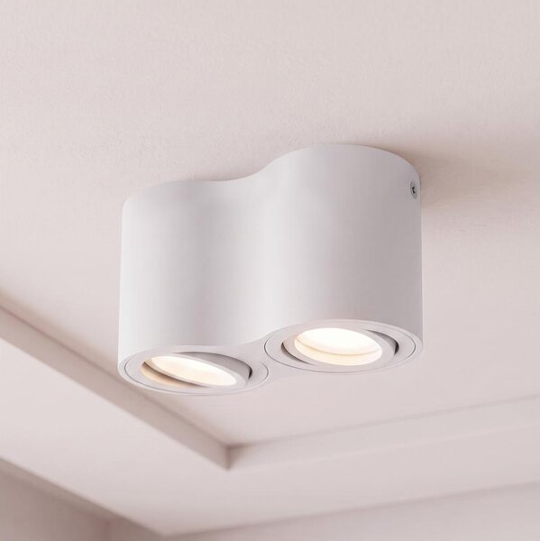 BRILAGI - Bodové svietidlo MIA DOUBLE 2xGU10/30W/230V biela
