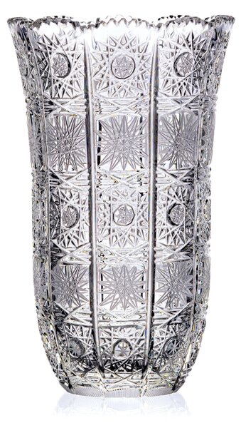 Bohémia Crystal Ručne brúsená váza PK500 180mm