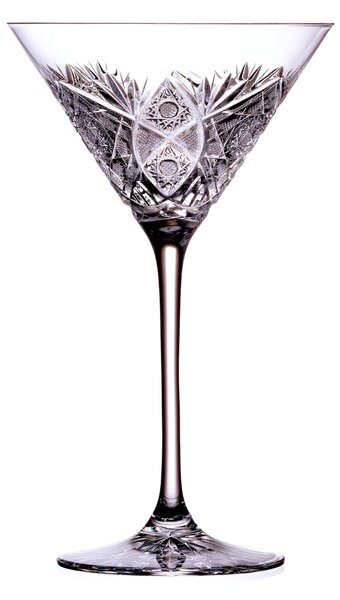 Bohemia Crystal Ručne brúsené poháre na Martini, koktaily Bratislava 290ml (set po 2ks)