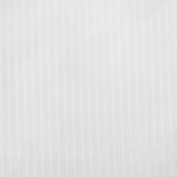 Súprava posteľných obliečok biely bavlnený satén 155 x 220 cm moderný štýl spálňa