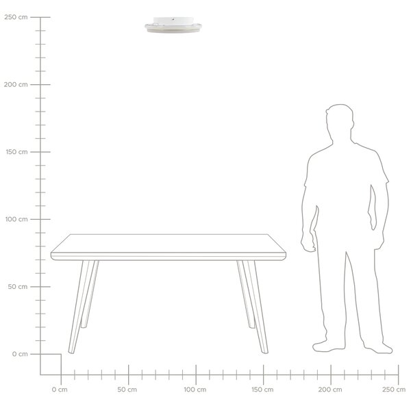 Stropná LED lampa zlatá kovová 42 cm akrylová prstencové tienidlo teplé biele svetlo