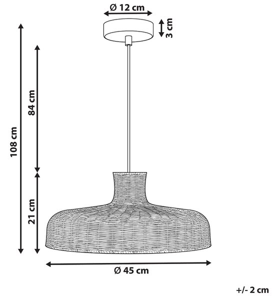 Závesná lampa prírodné ratanové tienidlo ručne vyrobené stropné svietidlo boho dizajn obývacia izba spálňa