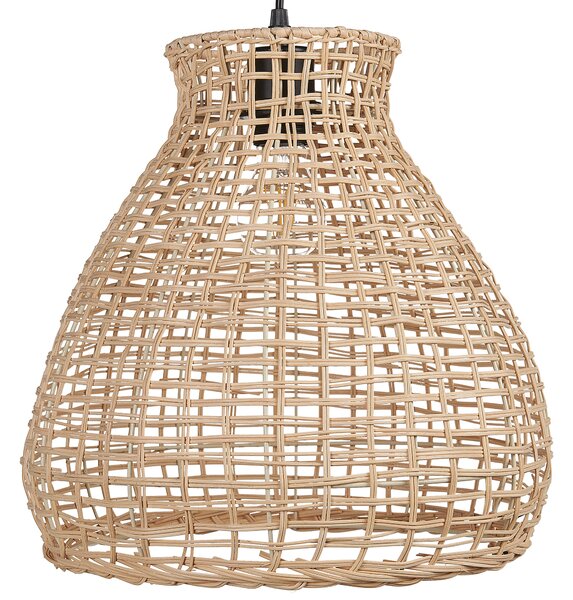Závesná lampa prírodné ratanové tienidlo ručne vyrobené stropné svietidlo boho štýl