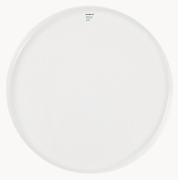 Ručne vyrobené porcelánové plytké taniere Lab, 2 ks