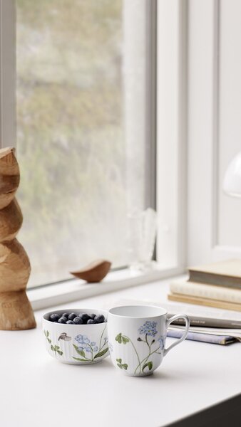 Porcelánová miska Hammershøi Summer Forget me not