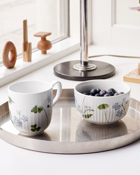 Porcelánová miska Hammershøi Summer Forget me not